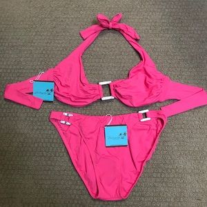 PINK LETARTE MAUI HAWAII BATHINGSUIT